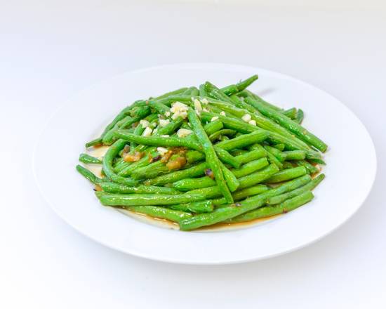 Order F2. Dry Braised String Beans food online from Dumpling Kitchen store, San Francisco on bringmethat.com