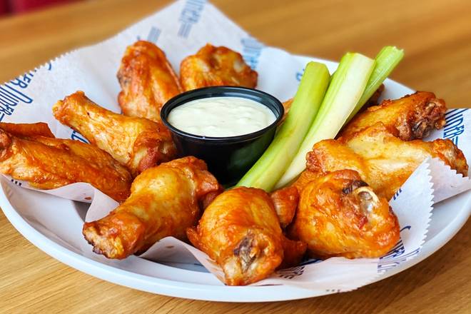 Order Buffalo Wings (10) food online from Silver Diner store, Arlington on bringmethat.com