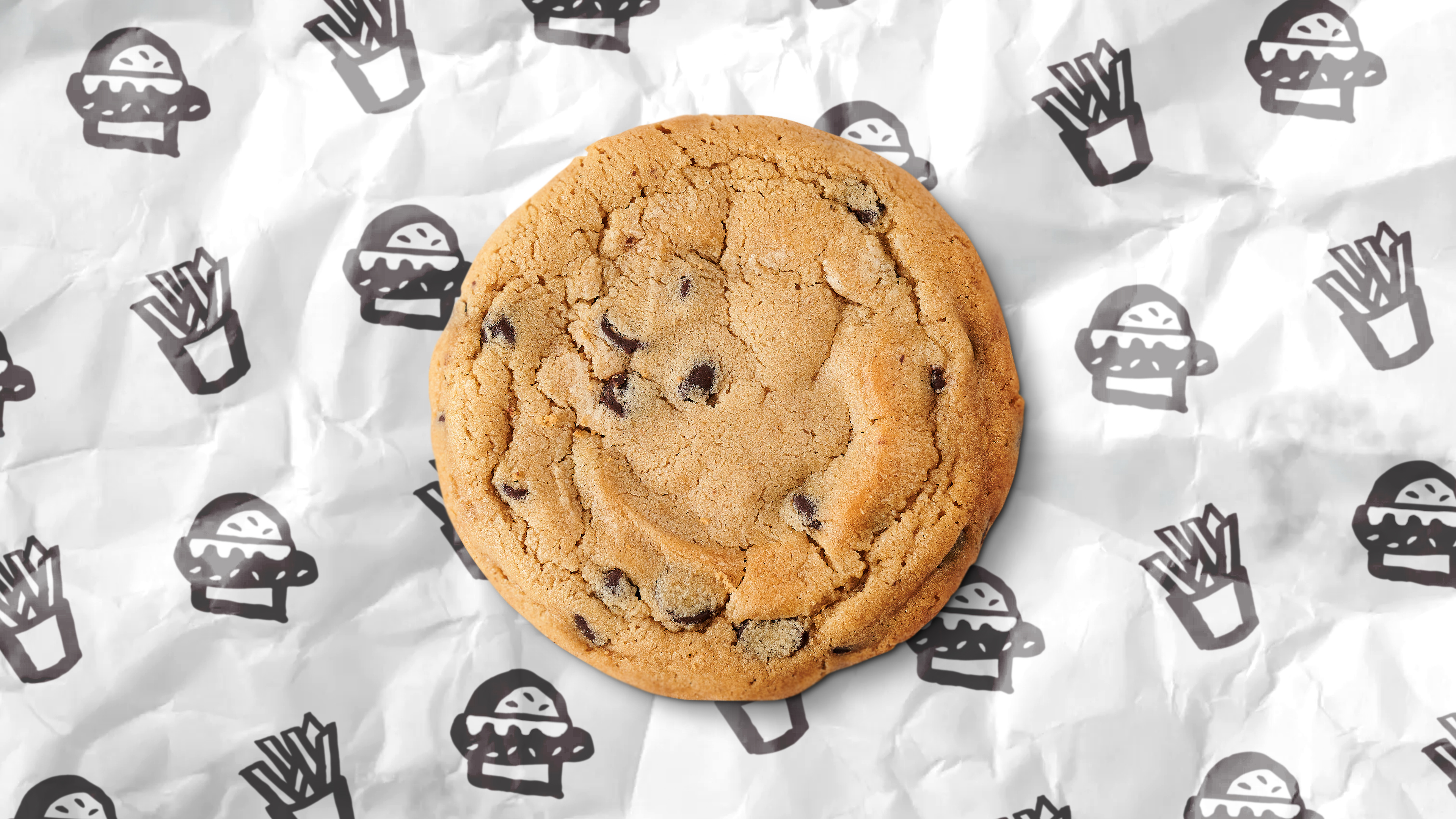 Order Classic Chocolate Chip Cookie food online from Outlaw Burger store, Glendale on bringmethat.com