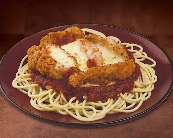 Order Large Chicken Parmesan Pasta food online from Hungry Howie's Pizza store, Tampa on bringmethat.com