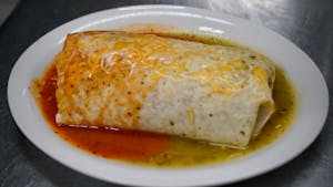 Order Super Chaparros Burrito food online from Los Chaparros store, Honolulu on bringmethat.com