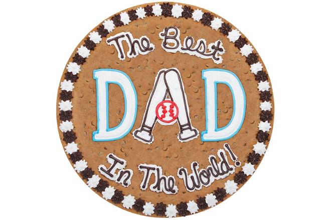 Order Best Dad In The World! - HS2404  food online from Great American Cookie store, Fayetteville on bringmethat.com