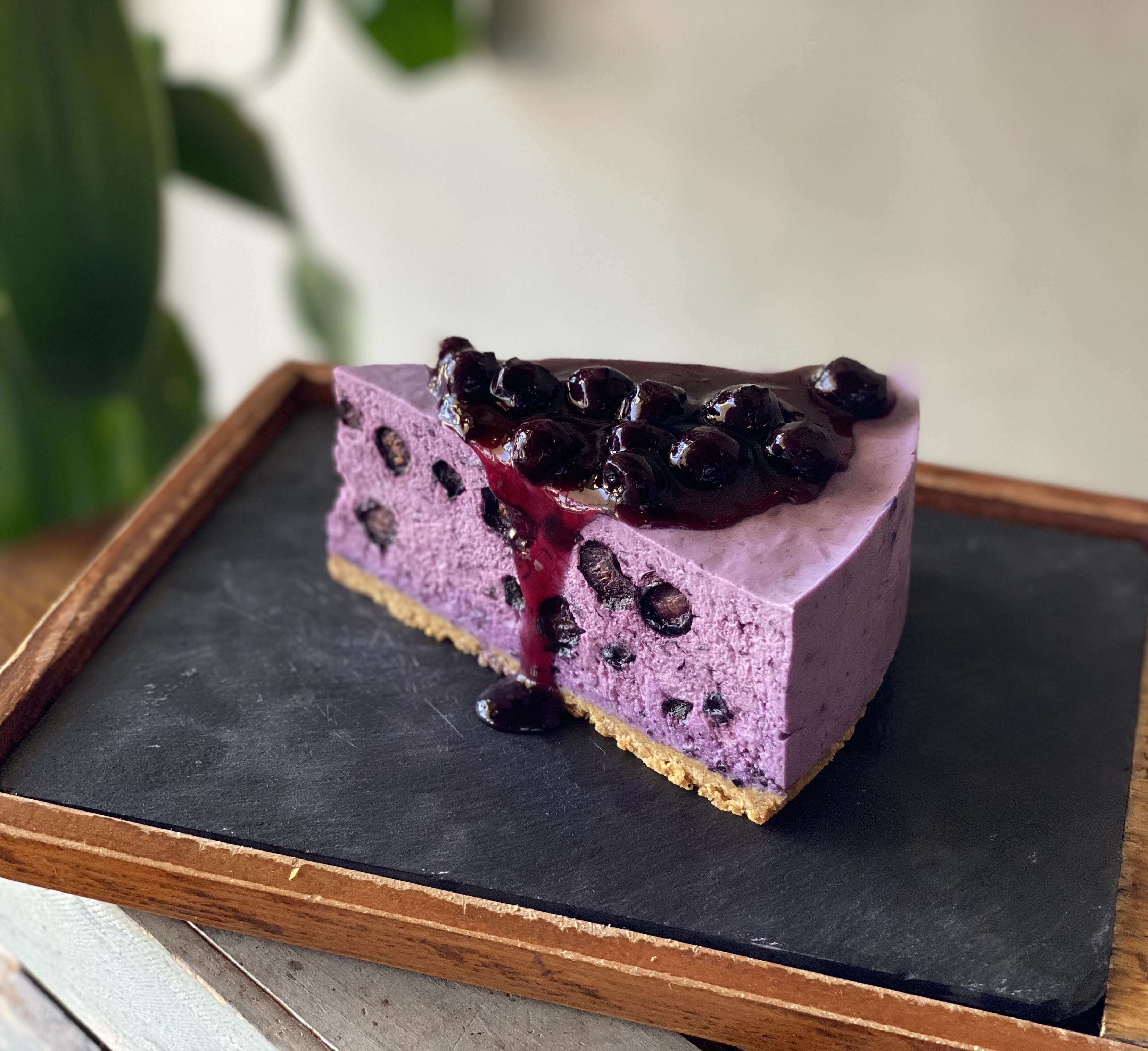 Order Blueberry Cheesecake food online from Aroma Craft Coffee store, Walnut on bringmethat.com