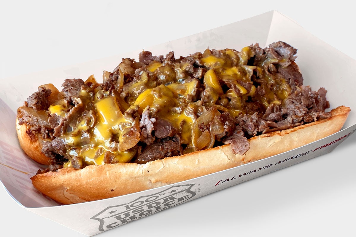 Order OLD SCHOOL CHEESESTEAK food online from Charleys Philly Steaks store, Annapolis on bringmethat.com