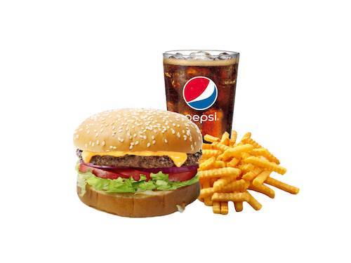 Order #1 Super Burger food online from Super Burger store, Clovis on bringmethat.com