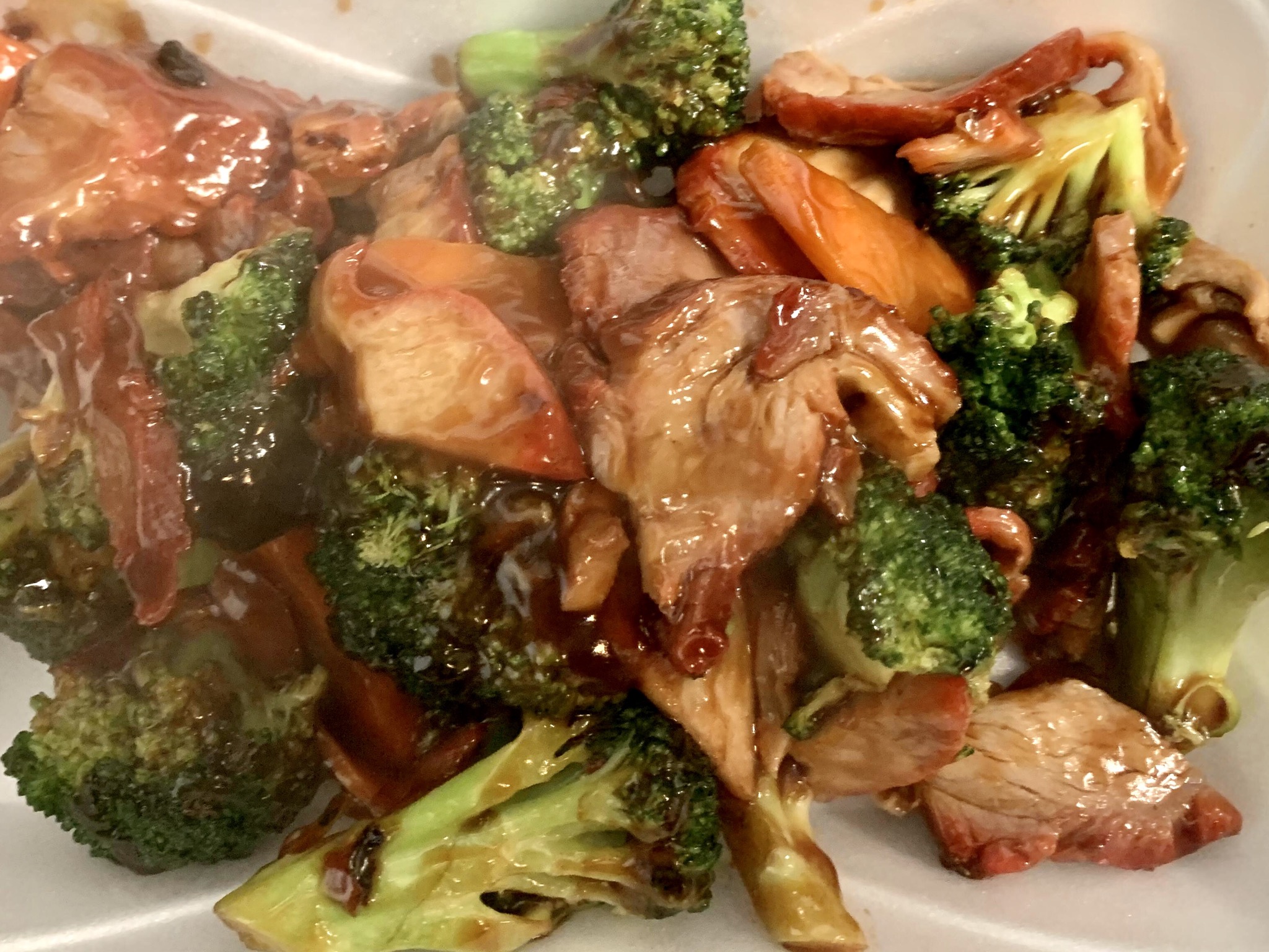 Order 49. Roast Pork with Broccoli food online from Chong Garden store, Louisville, KY on bringmethat.com