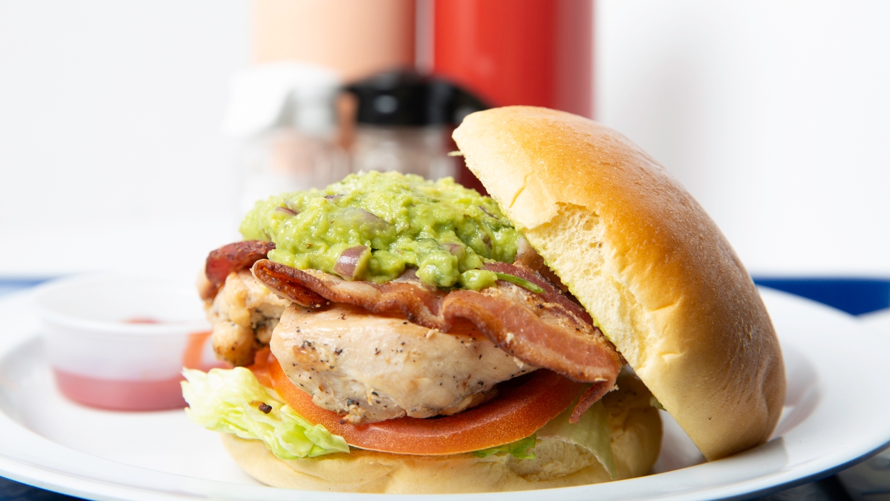 Order Guac Chicken BLT food online from Out of the Park Burgers store, Central Islip on bringmethat.com