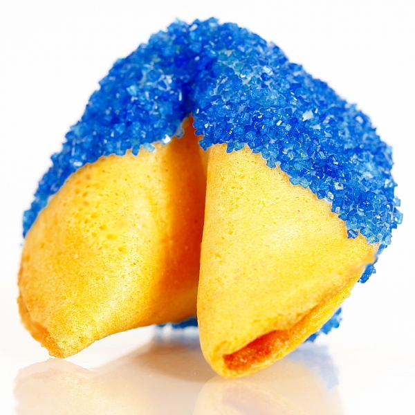 Order Blue Sapphire Bling Fortune Cookies food online from Fancy Fortune Cookies store, Indianapolis on bringmethat.com