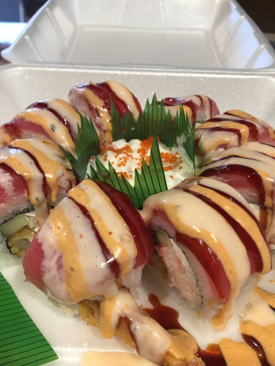 Order Cherry Blossom Sushi Roll food online from Kaihana store, King County on bringmethat.com