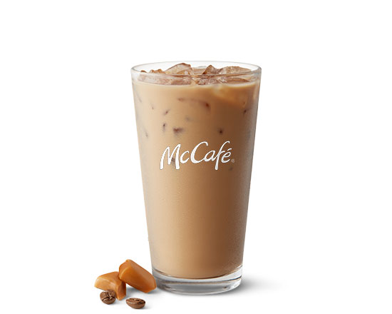 Order Iced Caramel Coffee food online from McDonald's store, Baldwin Park on bringmethat.com