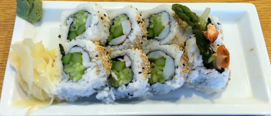 Order Shrimp Asparagus Roll food online from Hawkers store, New York on bringmethat.com