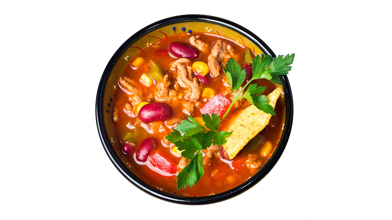 Order PCS, Chicken Tortilla Soup, 16 oz. food online from Lucky California store, San Francisco on bringmethat.com