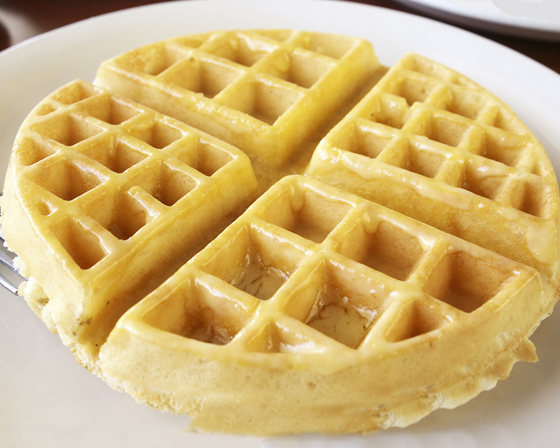 Order Belgian Waffle food online from Eddy's Chicken and Waffles store, Columbus on bringmethat.com