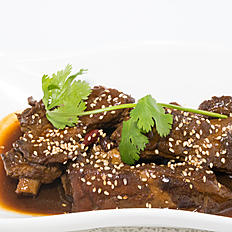 Order Braised Ribs 红烧排骨 K food online from Jin Fine Asian Cuisine store, Brookline on bringmethat.com
