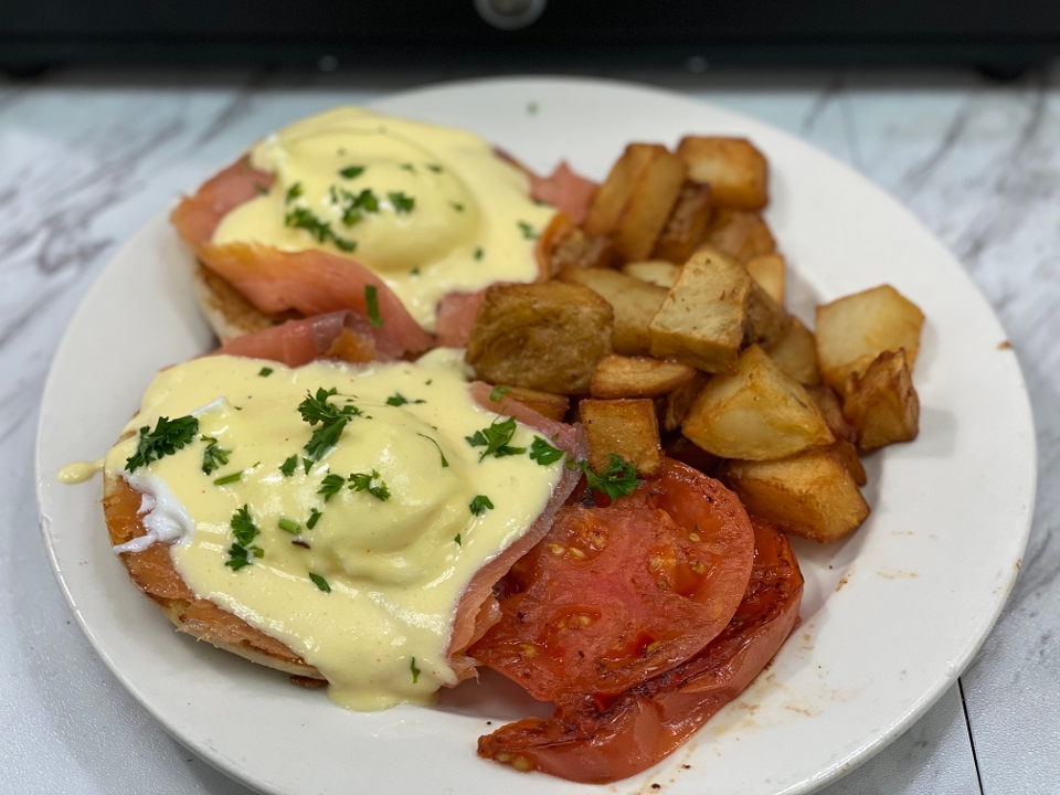 Order LOX BENEDICT food online from Meeting Street Cafe store, Providence on bringmethat.com