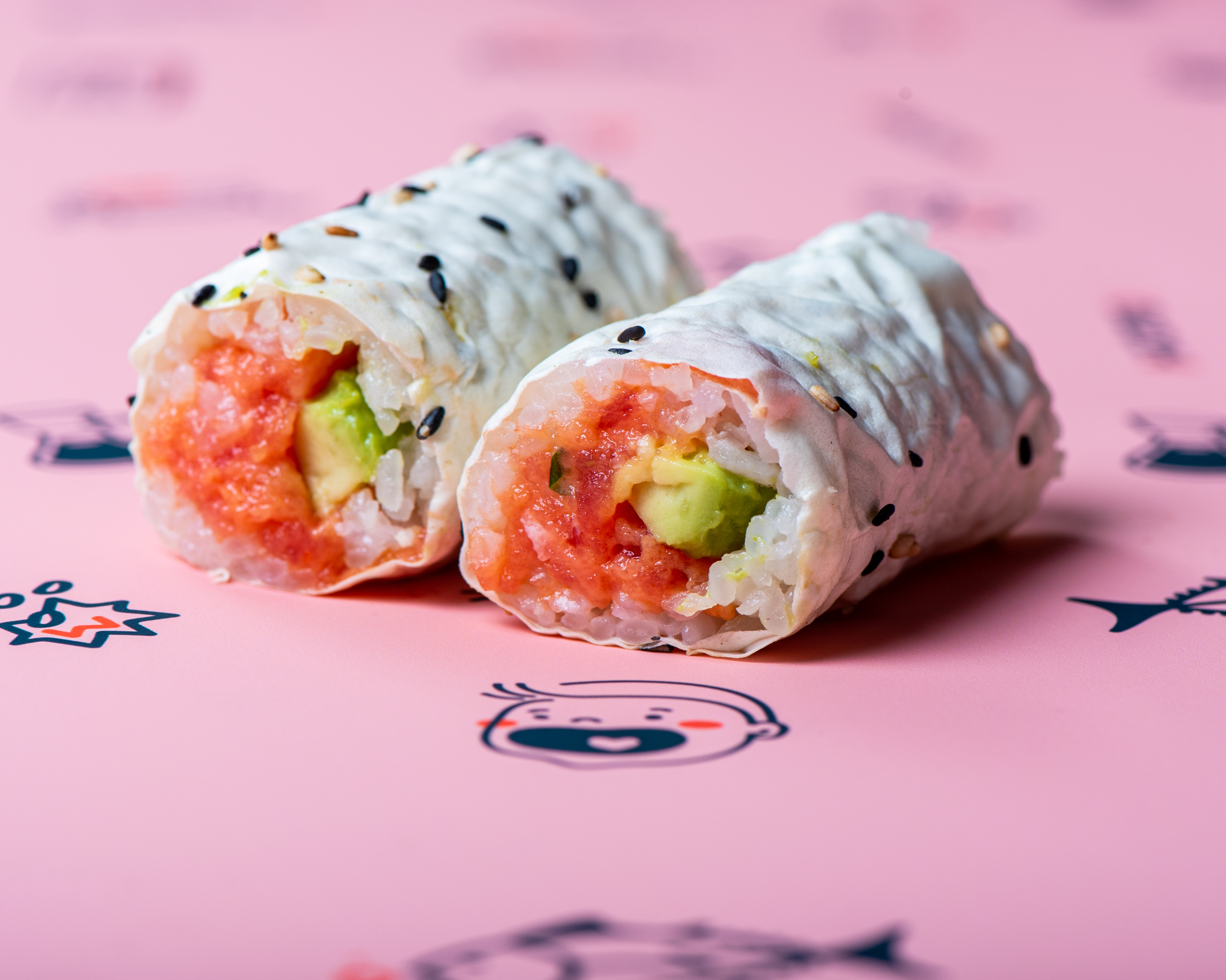 Order The Original Spicy Tuna Handroll food online from Krispy Rice store, West Covina on bringmethat.com