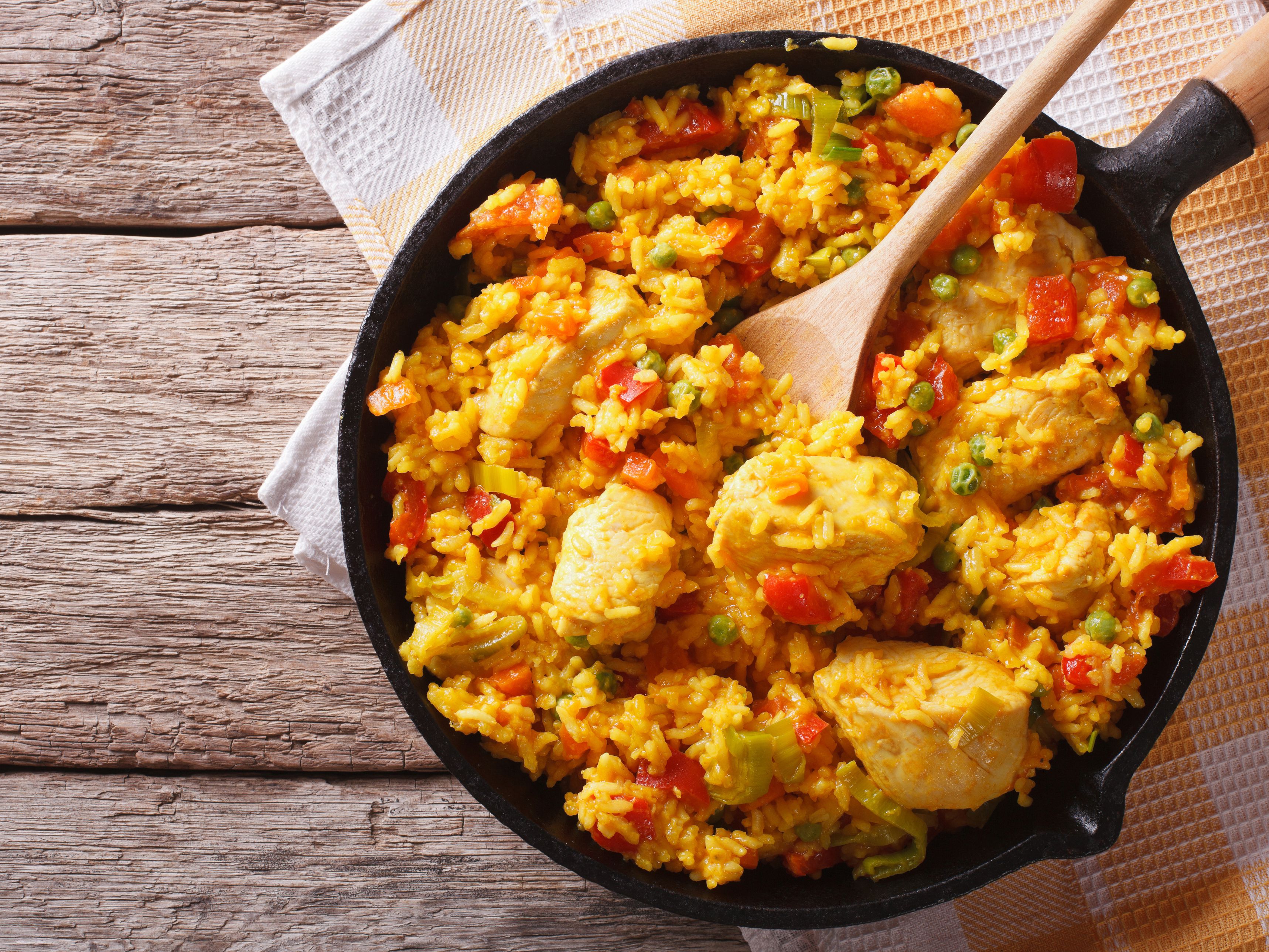 Order Pollo Con Arroz food online from Jackson Hole store, Englewood on bringmethat.com