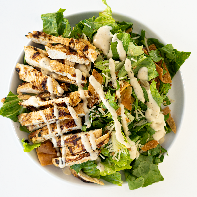 Order Grilled Chicken Caesar Salad food online from Bowl Of Greens store, Scottsdale on bringmethat.com