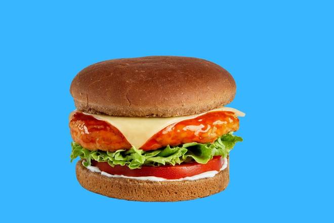 Order Buffalo Grilled Chicken Sandwich food online from Baker Drive-Thru store, Victorville on bringmethat.com