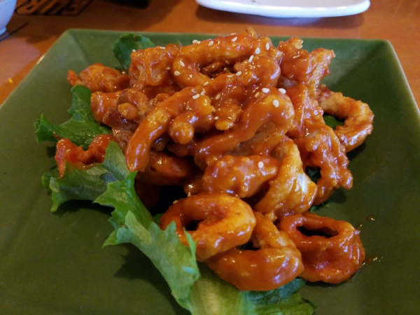 Order Spicy Calamari food online from Furusato Japanese Restaurant store, Campbell on bringmethat.com