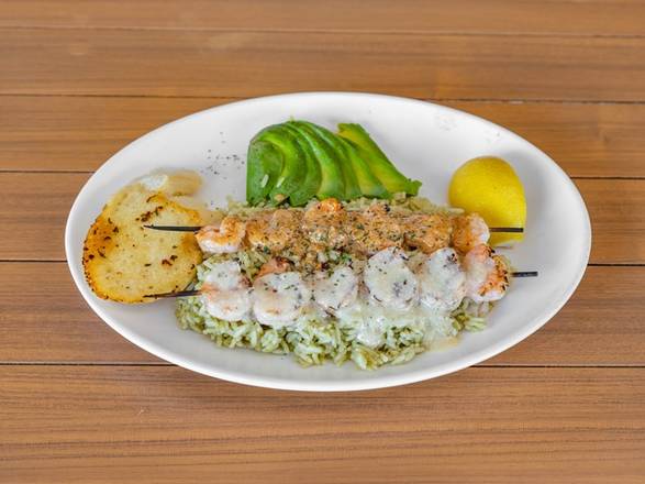 Order Shrimp Skewers food online from Fish Dish store, Burbank on bringmethat.com