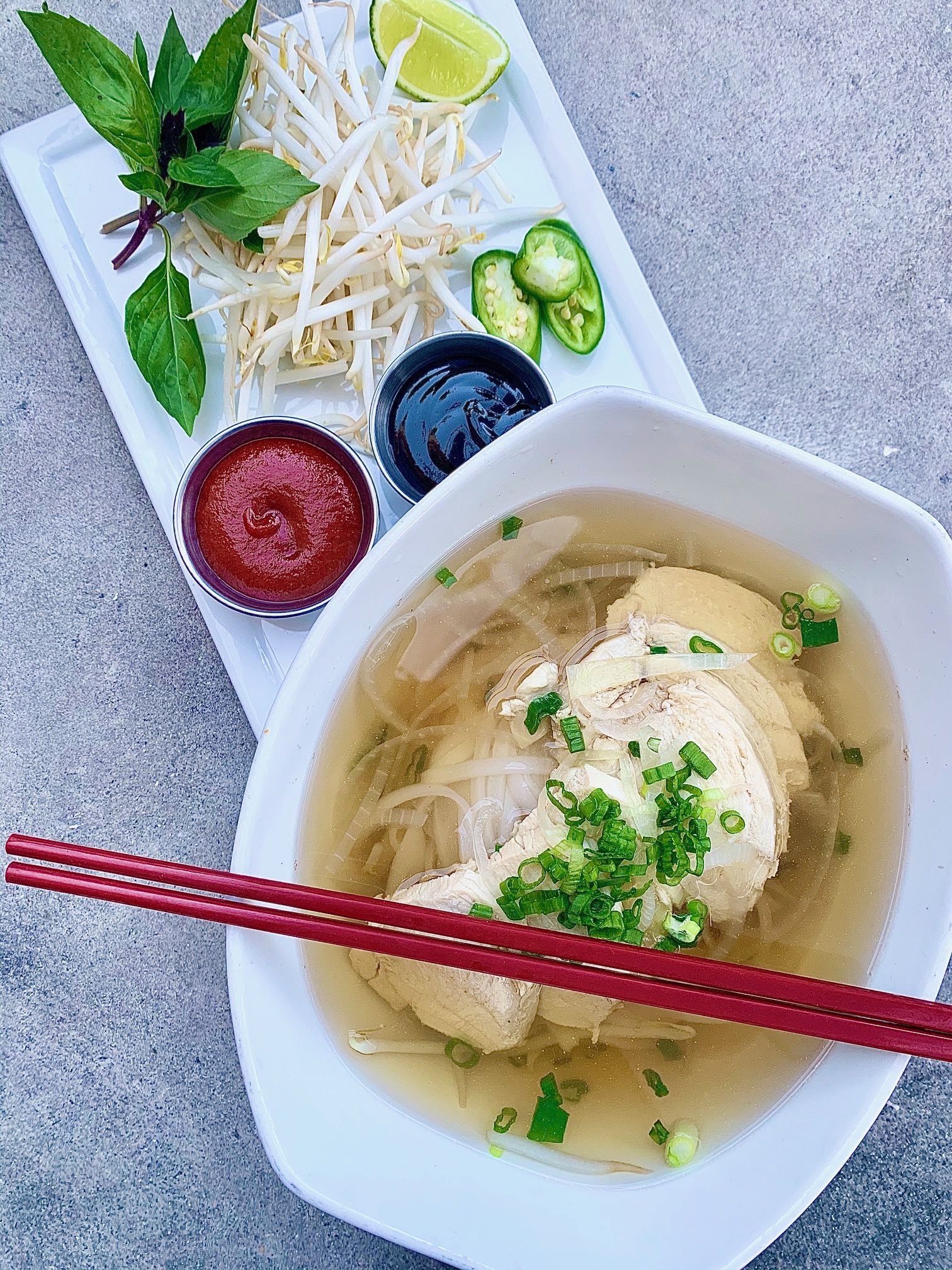 Order Pho Chicken food online from Baramee thai store, San Pedro on bringmethat.com