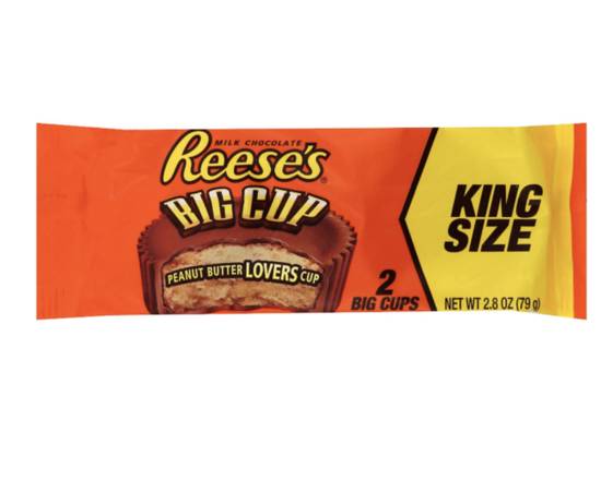 Order Reese's Peanut Butter Big Cup Milk Chocolate - King Size, 79g food online from Loma Mini Market store, Long Beach on bringmethat.com