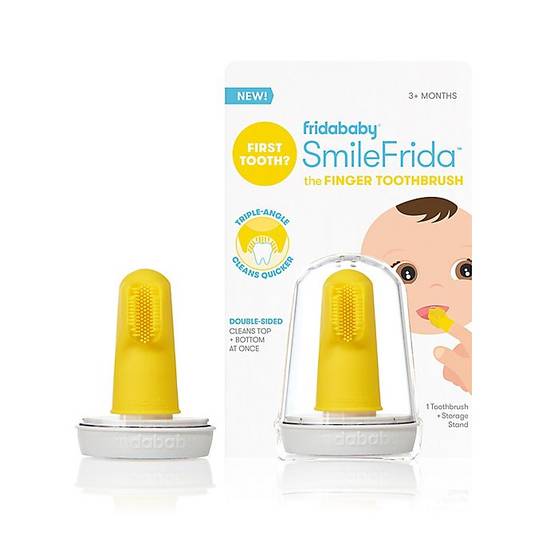 Order Fridababy® SmileFrida™ the Finger Toothbrush in Yellow food online from Bed Bath & Beyond store, Lancaster on bringmethat.com