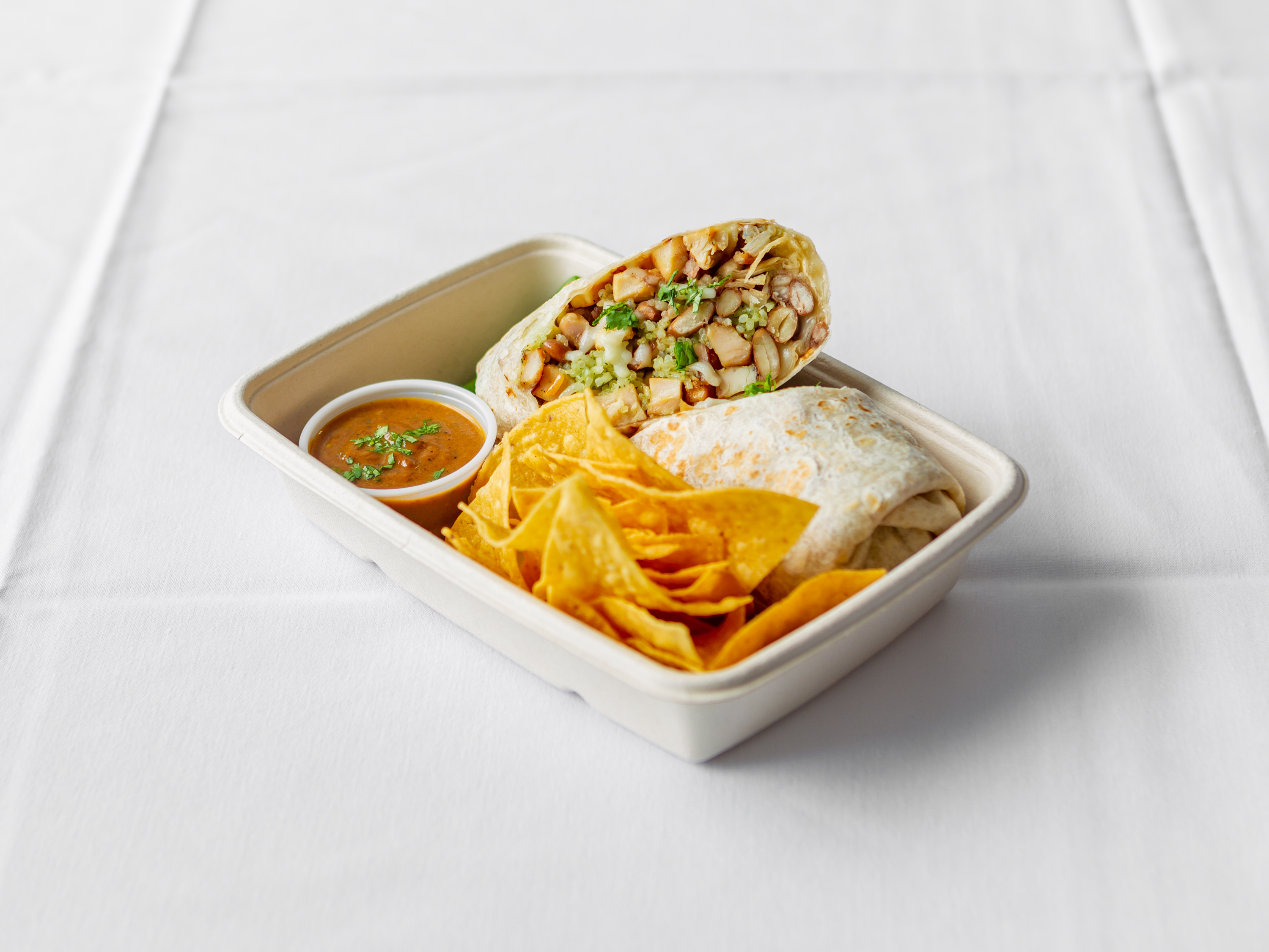 Order Chicken Burrito food online from Silicon Valley Corporate Catering store, Mountain View on bringmethat.com