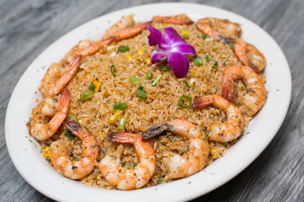 Order FR6. Cajun Fried Rice food online from Houston Crawfish & Seafood store, Houston on bringmethat.com