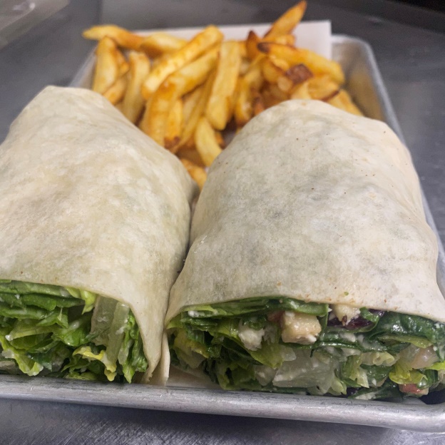 Order Harvest Salad Wrap food online from Beerhead Bar & Eatery store, Westerville on bringmethat.com