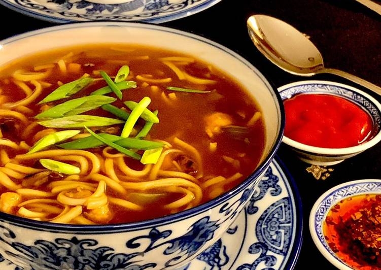 Order TALUMEIN NOODLES SOUP food online from Made In India store, Elk Grove on bringmethat.com