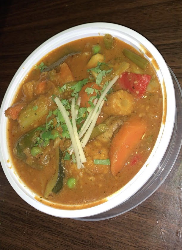 Order Mixed Vegetable Curry (Vegan) food online from Namaste store, Brooklyn on bringmethat.com