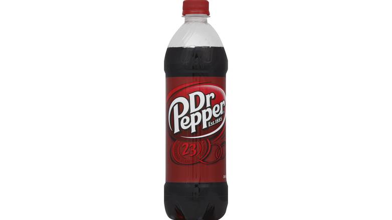 Order Dr Pepper Soda 24 oz food online from Valero Food Mart store, Murrayville on bringmethat.com