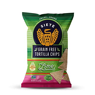 Order Siete - Grain Free Tortilla Chips - LIME - 1 Oz food online from Luv Mart store, Santa Cruz on bringmethat.com