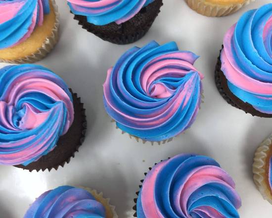 Order Gender Reveal (12 pcs) food online from Fate Cakes store, Gahanna on bringmethat.com
