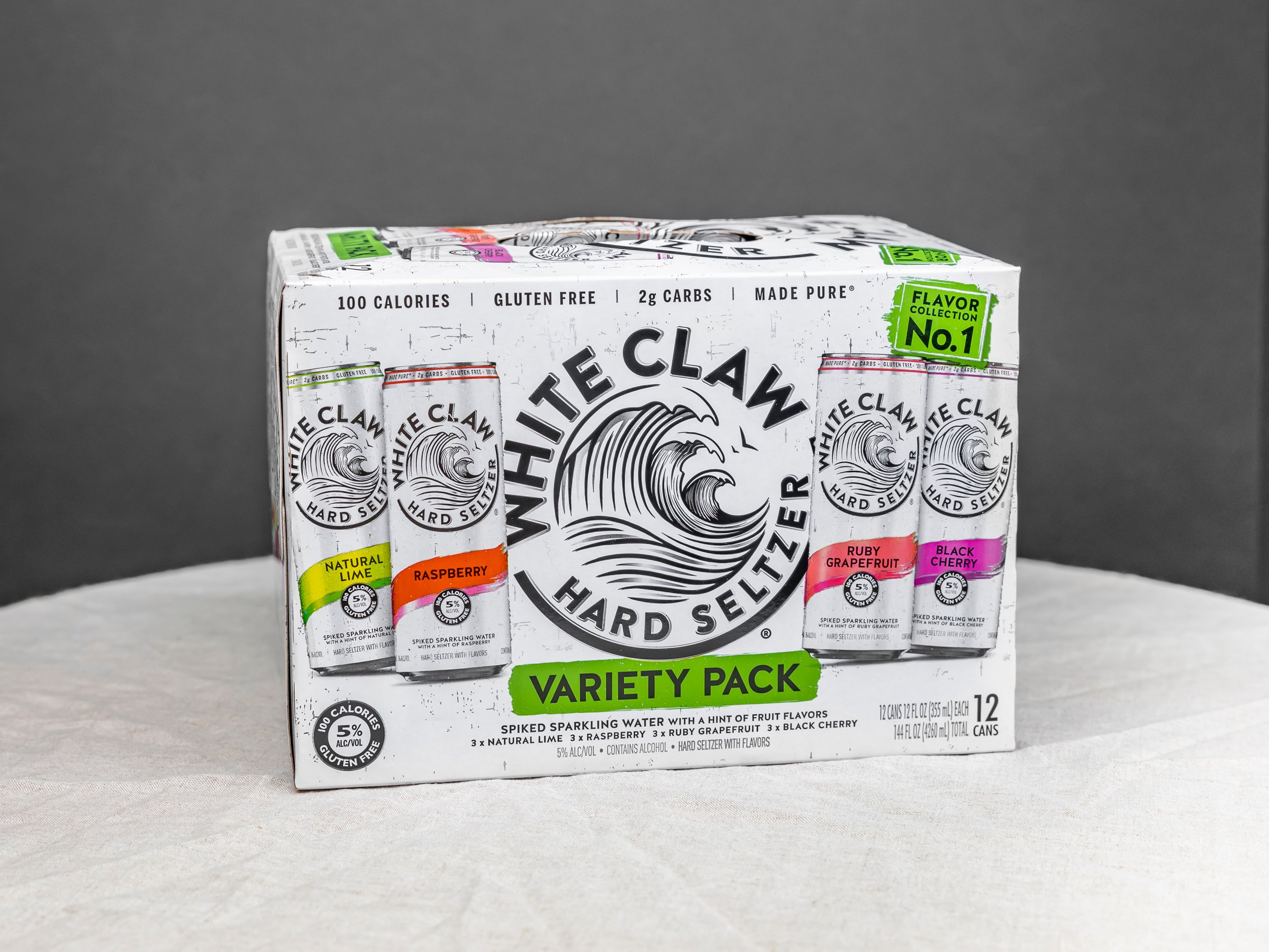 Order #1 Variety 12 Pack White Claw Seltzer  food online from Bistro Liquor store, Huntington Beach on bringmethat.com