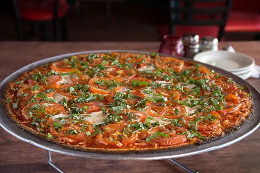 Order Aunt Margherita Pizza  food online from Oregano's Pizza Bistro store, Tempe on bringmethat.com