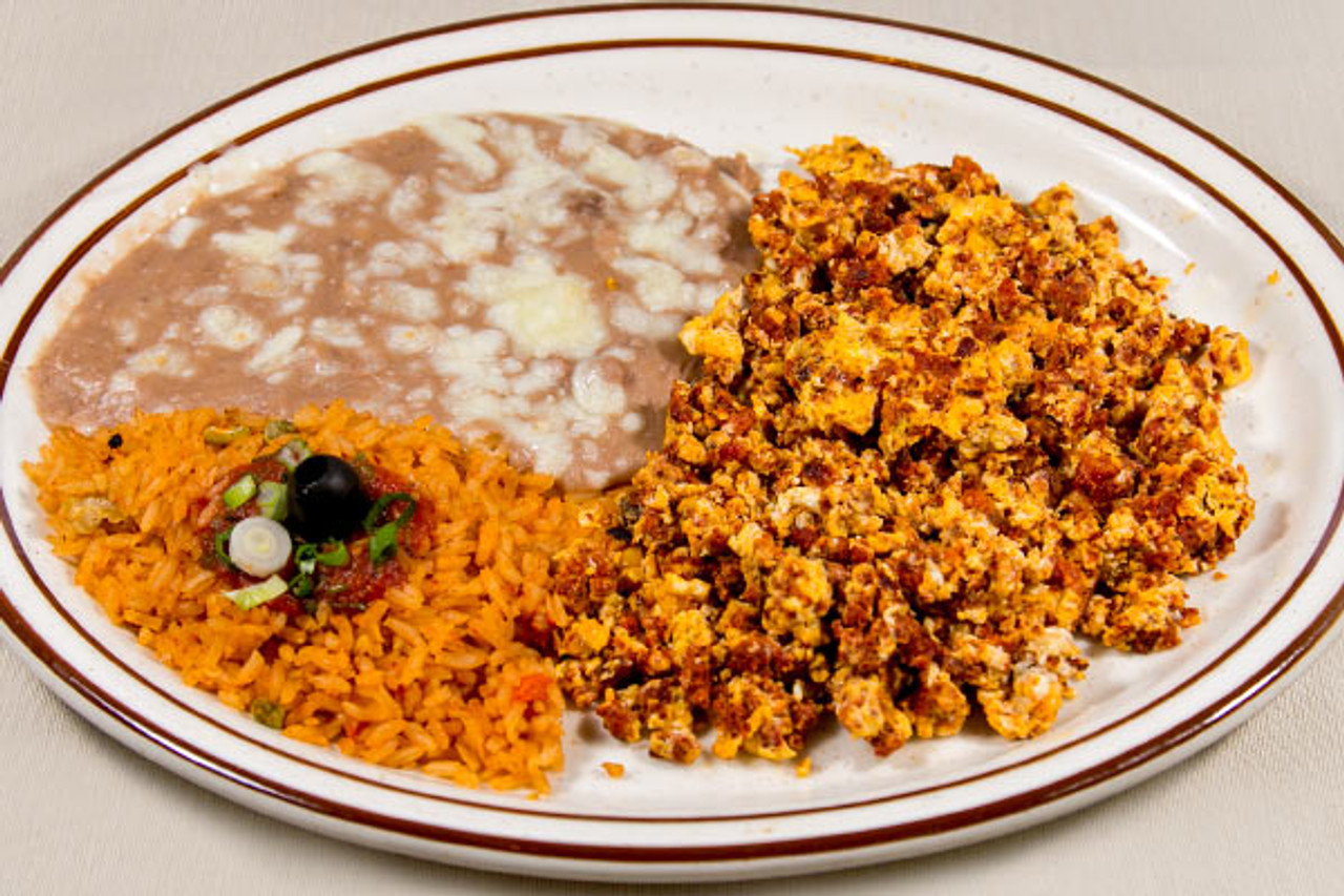 Order Eggs with Mexican Sausage food online from Hidalgo Mexican Food store, Astoria on bringmethat.com