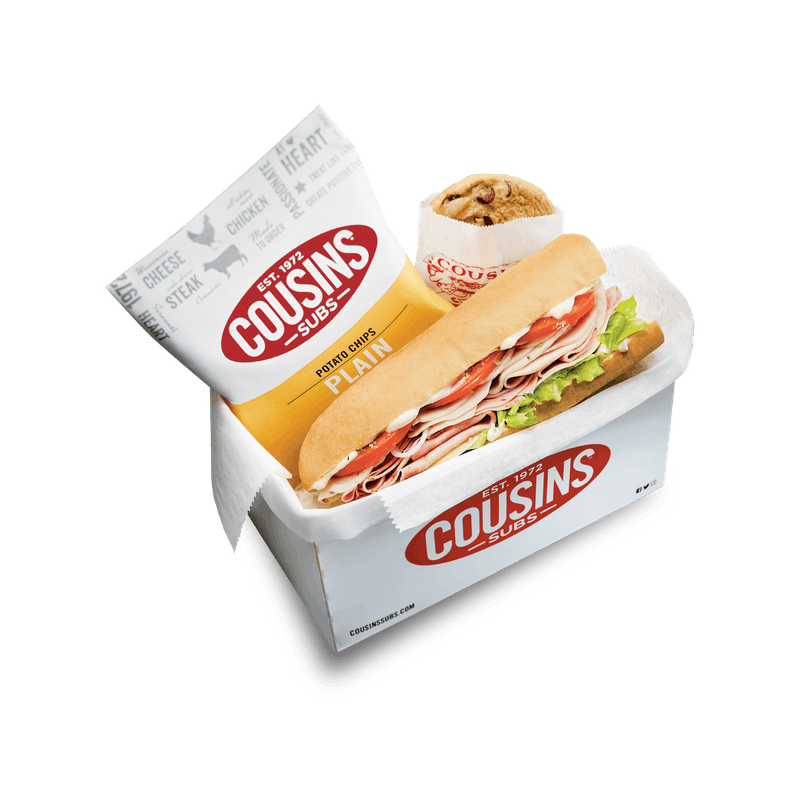 Order Box Lunches food online from Cousins Subs store, Evergreen Park on bringmethat.com