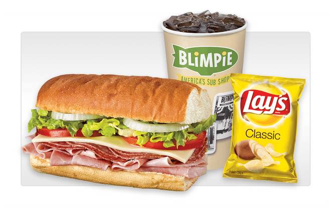 Order RG Ham, Salami & Provolone Combo food online from Blimpie store, Maplewood on bringmethat.com