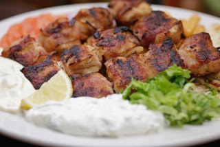 Order Chicken Bacon Platter food online from BZ Grill store, Queens on bringmethat.com