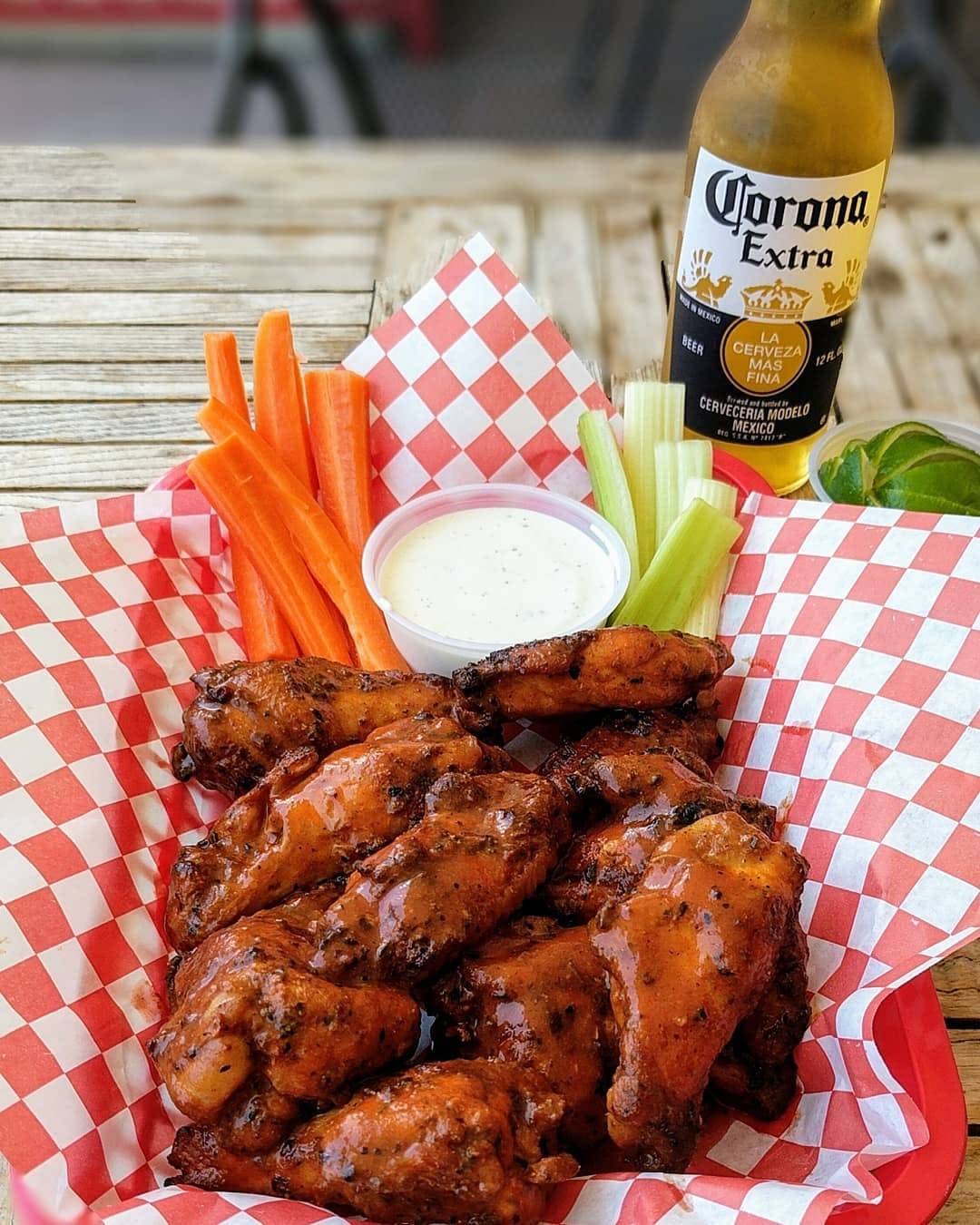 Order Buffalo Wings - 10 Pieces food online from Pepz Pizza store, Anaheim on bringmethat.com