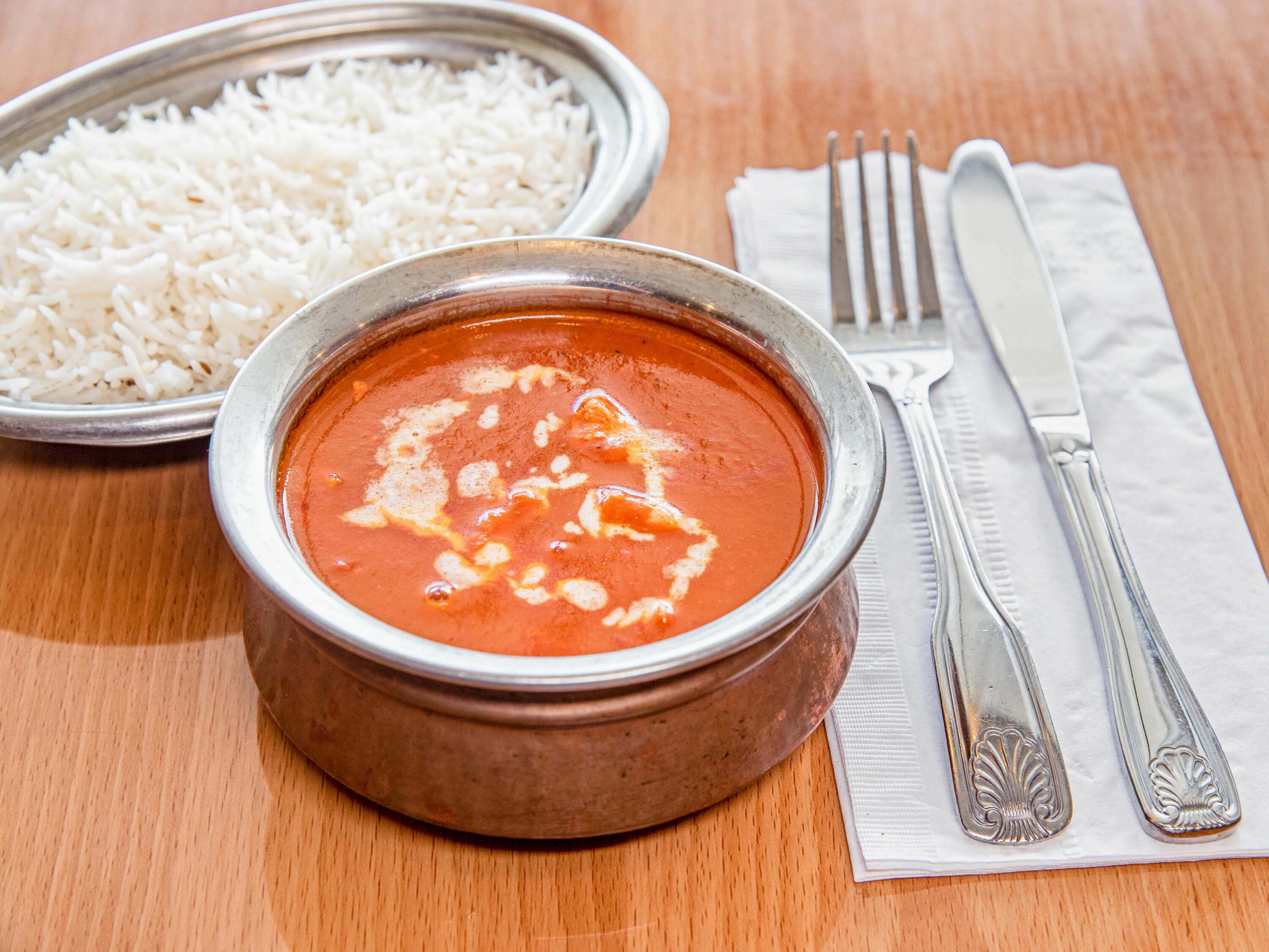 Order 54. Butter Chicken food online from India House Restaurant store, Michigan City on bringmethat.com