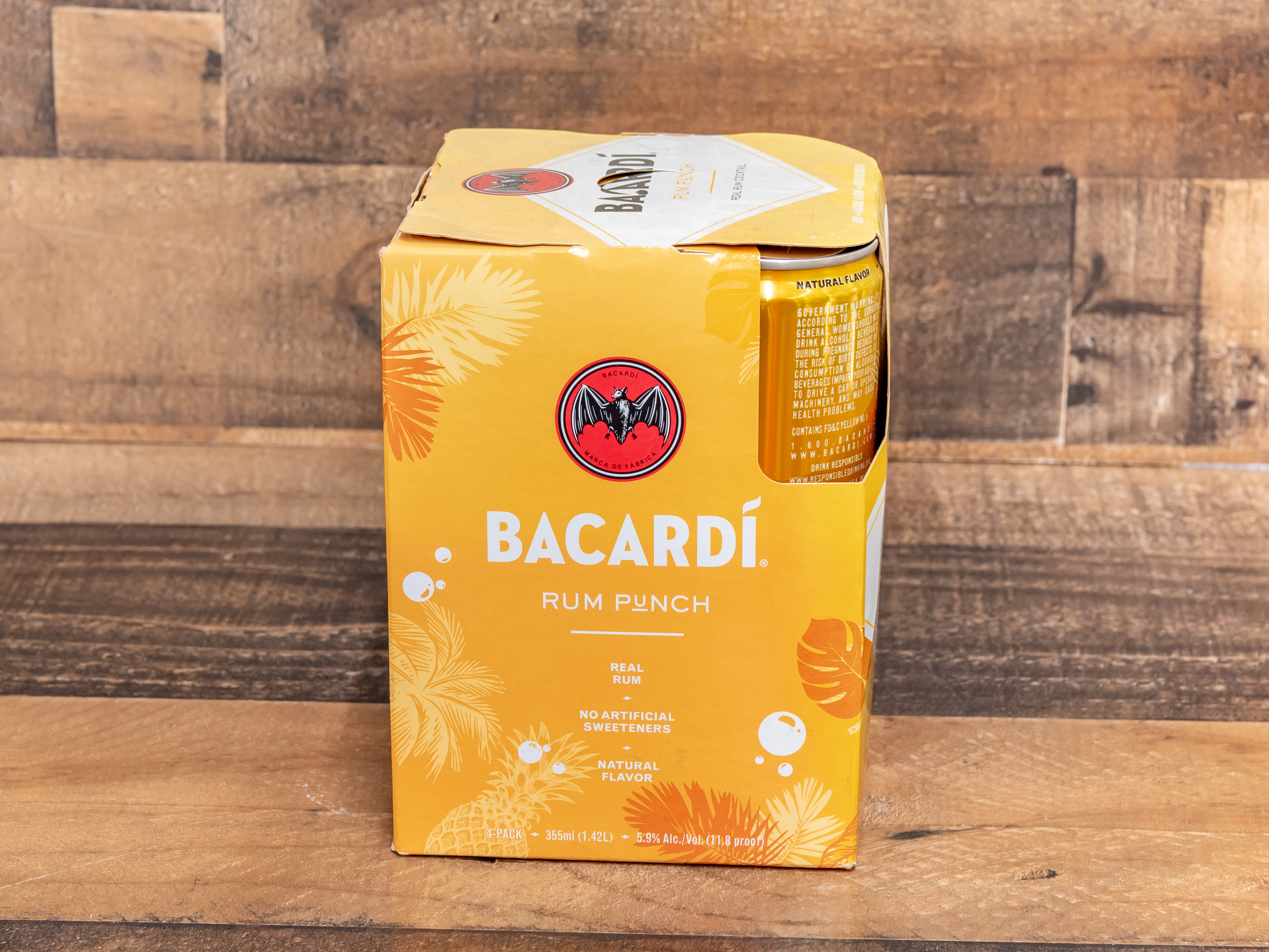 Order Bacardi Rum Puch Cocktail food online from Belvedere Liquor store, Santee on bringmethat.com