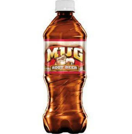Order Mug Root Beer 20 oz Bottle food online from IV Deli Mart store, Goleta on bringmethat.com
