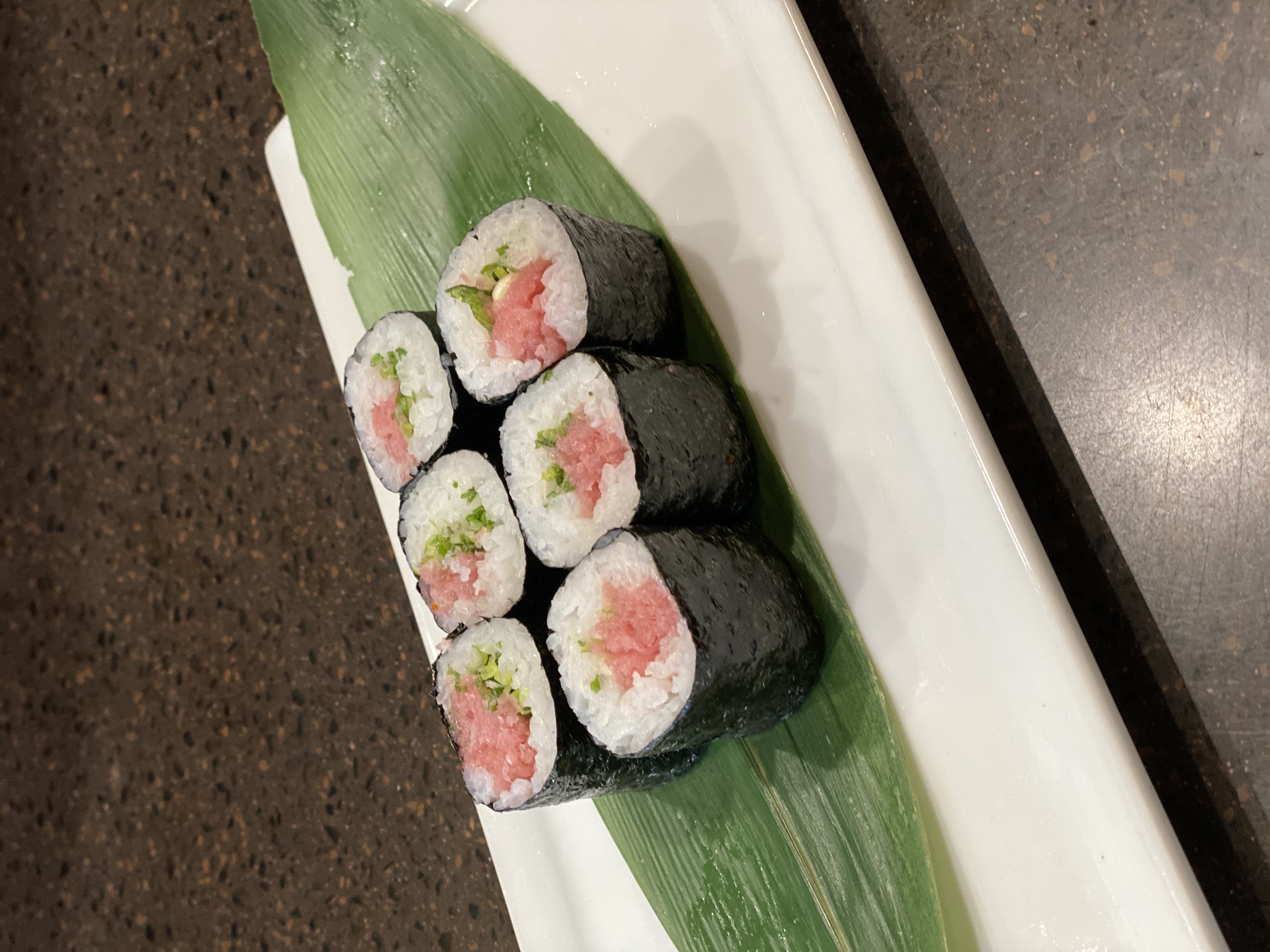 Order Negi Toro Roll food online from Kanpai Japanese Sushi Bar &amp; Gril store, Santa Monica on bringmethat.com
