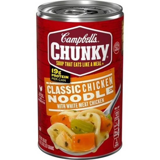 Order Campbell's Chunky Classic Chicken Noodle Soup food online from IV Deli Mart store, Goleta on bringmethat.com