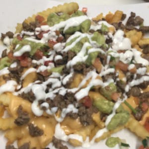 Order Carne Asada Fries food online from El Caballo Wraps store, Alameda on bringmethat.com