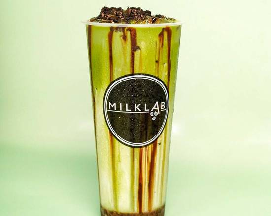 Order Choco Matcha Latte food online from MILKLAB store, Durham on bringmethat.com